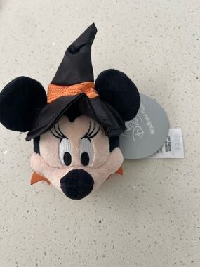 Disney Parks Create Your Own Headband Halloween Minnie Mouse Witch Plush NEW